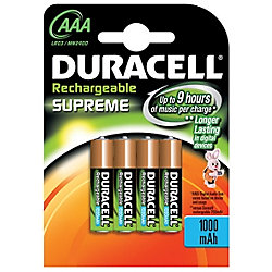 Akkus Duracell Stay Charged Micro (AAA), wiederaufladbar