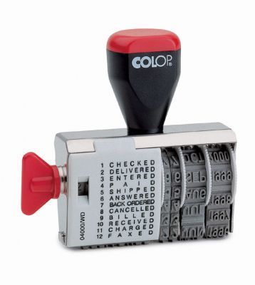 Wortband- stempel Colop