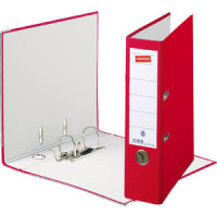 Ordner Plastic-Color, rot, 8 cm breit