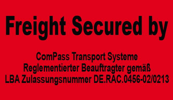 Thermo Etiketten 100mm x 59mm Rot