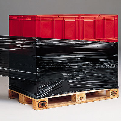 Stretchfolie, schwarz