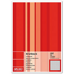 Briefblock A4, kariert