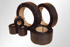 Umreifungsband, Kern 200, 12,0x0,63mm, 2500m /Rolle, Reißkraft 145kg, schwarz, PP.